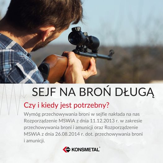 Sejf na broń - kiedy i co jeżeli go nie mam?
